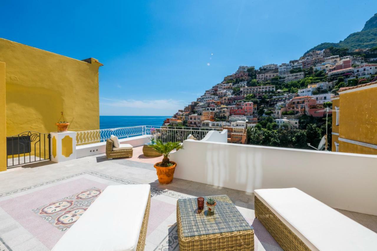 Punta Re Hotell Positano Exteriör bild