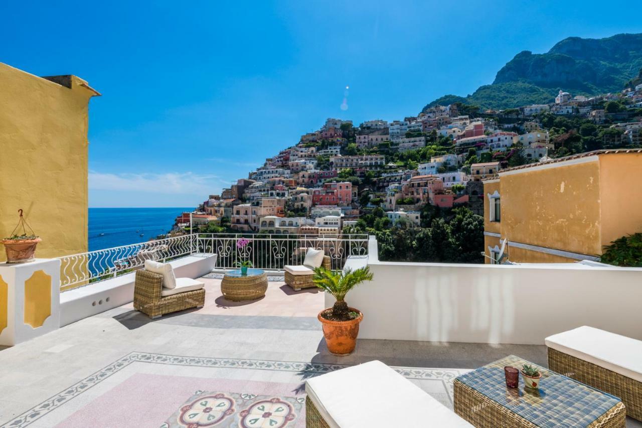 Punta Re Hotell Positano Exteriör bild
