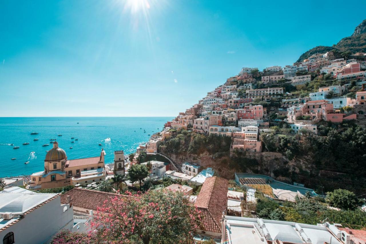 Punta Re Hotell Positano Exteriör bild